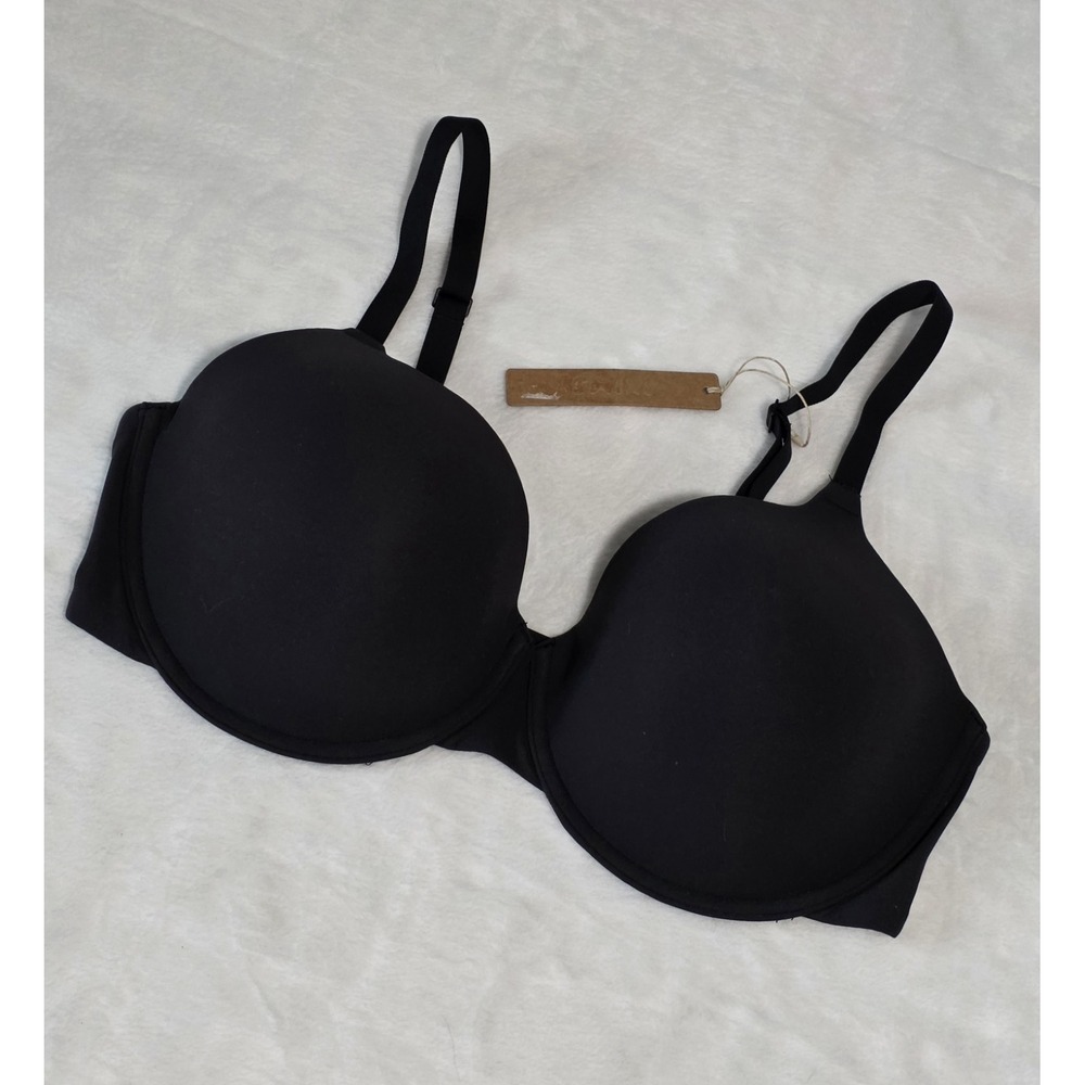 SKIMS Fits Everybody T Shirt Bra in Color Onyx Womens 38D NWT $54